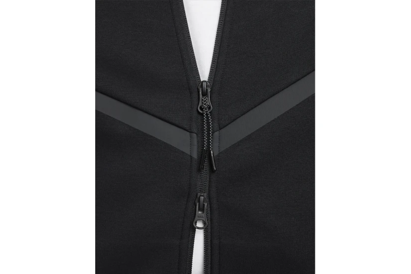 Nike Tech Fleece Windrunner Ανδρική Ζακέτα με Κουκούλα Μαύρη