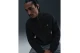 Nike Solo Swoosh Fleece Ανδρική Μακρυμάνικη Μπλούζα με Φερμουάρ Μαύρη