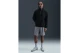 Nike Solo Swoosh Fleece Ανδρική Μακρυμάνικη Μπλούζα με Φερμουάρ Μαύρη