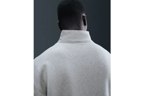 Nike Solo Swoosh Fleece Μπλούζα Με Φερμουάρ Ανδρική (HV1094 063)