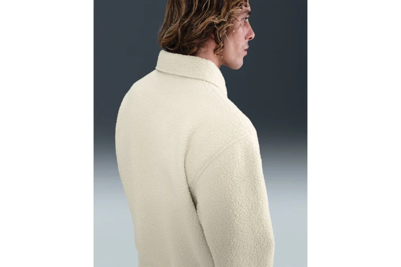 Nike Sportswear Club Fleece Coaches Ανδρικό Jacket Εκρού