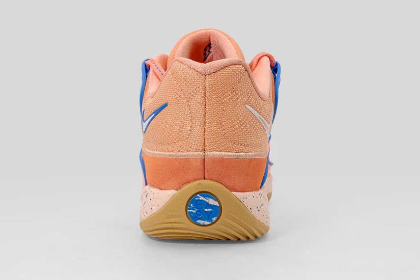 Nike KD18 Ανδρικά Μπασκετικά Παπούτσια Κοραλλί, Σομόν, Μπλε