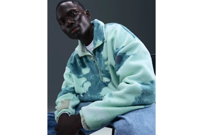 Nike Therma-Fit Ανδρική Μακρυμάνικη Μπλούζα Fleece με Φερμουάρ