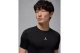 Jordan Sport Dri-FIT Base Layer Ανδρικό Κοντομάνικο T-Shirt Μαύρο
