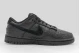 Nike Dunk Low Unisex Sneakers Μαύρα
