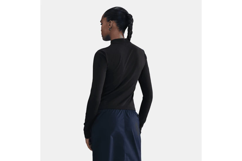 Nike Sportswear Chill Knit Γυναικεία Μακρυμάνικη Μπλούζα Μαύρη