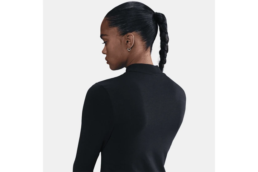 Nike Sportswear Chill Knit Γυναικεία Μακρυμάνικη Μπλούζα Μαύρη