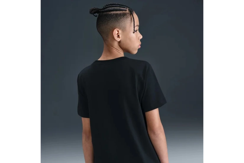 Nike Παιδικό Κοντομάνικο T-Shirt Μαύρο