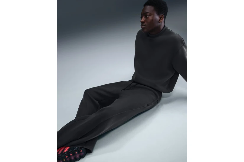 Nike Tech Fleece Open Hem Ανδρικό Παντελόνι Φόρμας Ανθρακί