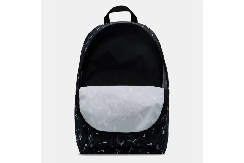Nike Heritage Unisex Backpack 25L Ανθρακί, Λευκό, Μαύρο