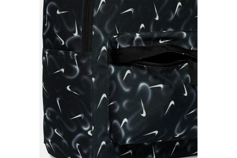 Nike Heritage Unisex Backpack 25L Ανθρακί, Λευκό, Μαύρο