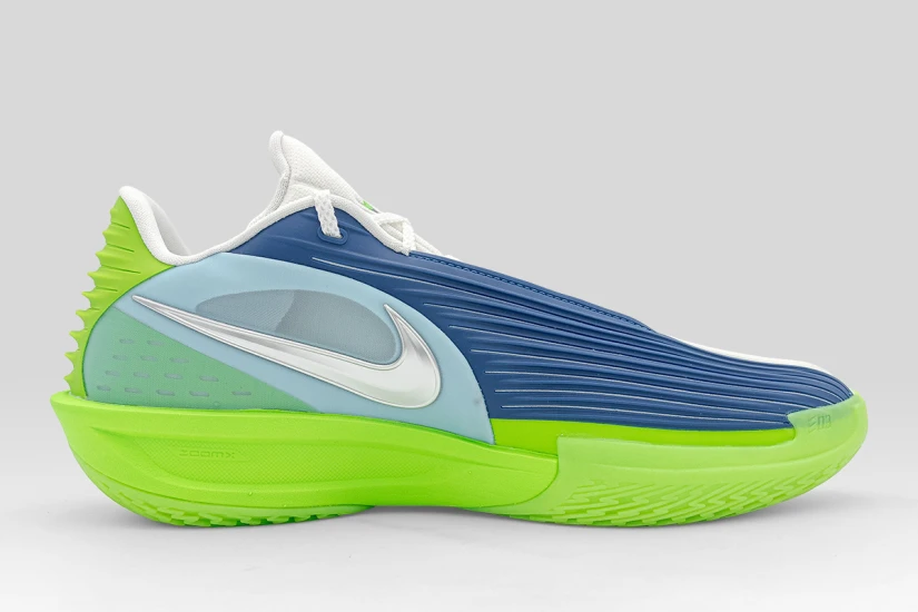 Nike G.T. Cut 3 Ανδρικά Μπασκετικά Παπούτσια Πράσινα, Μπλε, Ασημί