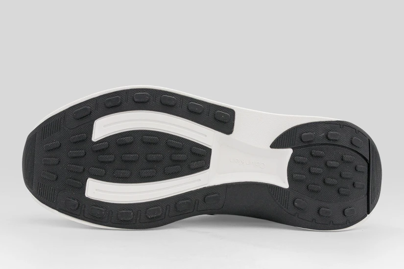 Calvin Klein Chunky Run Lacesock Stripe Ανδρικά Sneakers Μαύρα, Λευκά