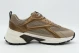 Calvin Klein Hike Run Ckstripe Mesh Met Γυναικεία Sneakers Μπρονζέ, Πουρό, Λευκά