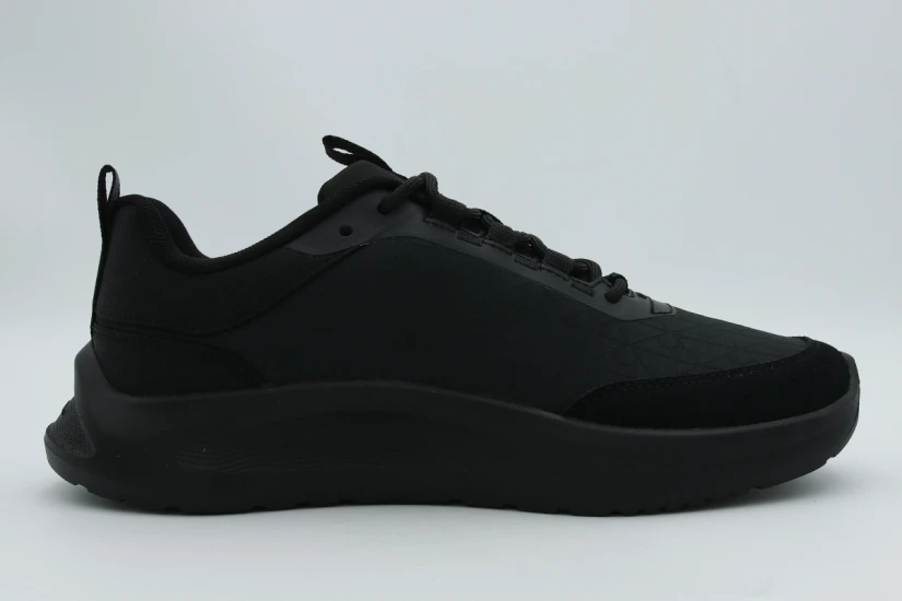Calvin Klein Relaxed Embossed Logo Γυναικεία Sneakers Μαύρα