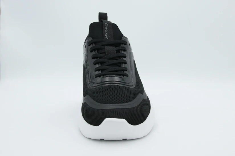 Calvin Klein Curve - Lightweight Runner Γυναικεία Sneakers Μαύρα, Λευκά