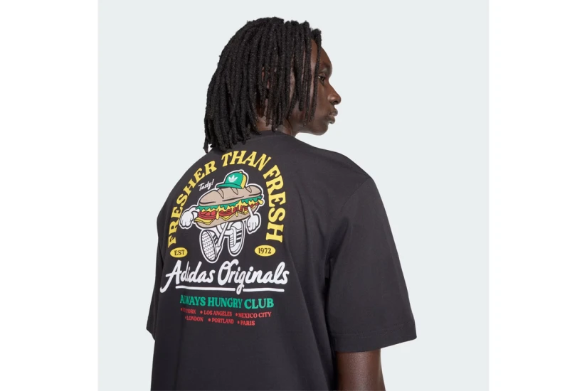 Adidas Originals Loose Graphic Fresher 18 Ανδρικό Κοντομάνικο T-Shirt Μαύρο, Διάφορα Χρώματα