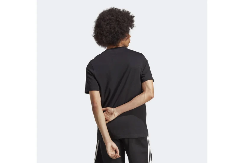 Adidas Originals Trefoil Essentials Ανδρικό Κοντομάνικο T-Shirt Μαύρο