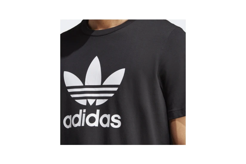 Adidas Originals Trefoil Essentials Ανδρικό Κοντομάνικο T-Shirt Μαύρο