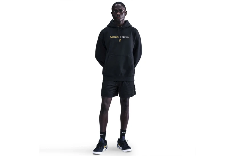 Nike Kobe Fleece Ανδρικό Φούτερ με Κουκούλα Μαύρο