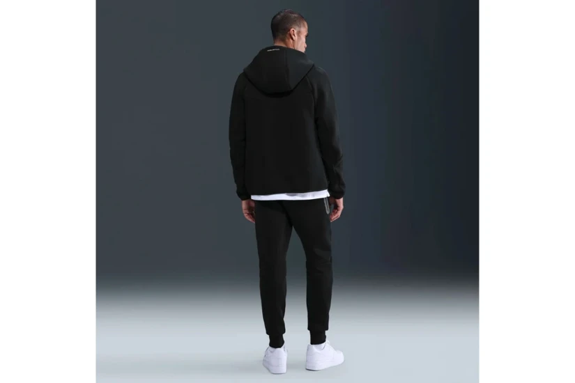 Nike Kobe Tech Fleece Ανδρική Βαμβακερή Ζακέτα με Κουκούλα Μαύρη