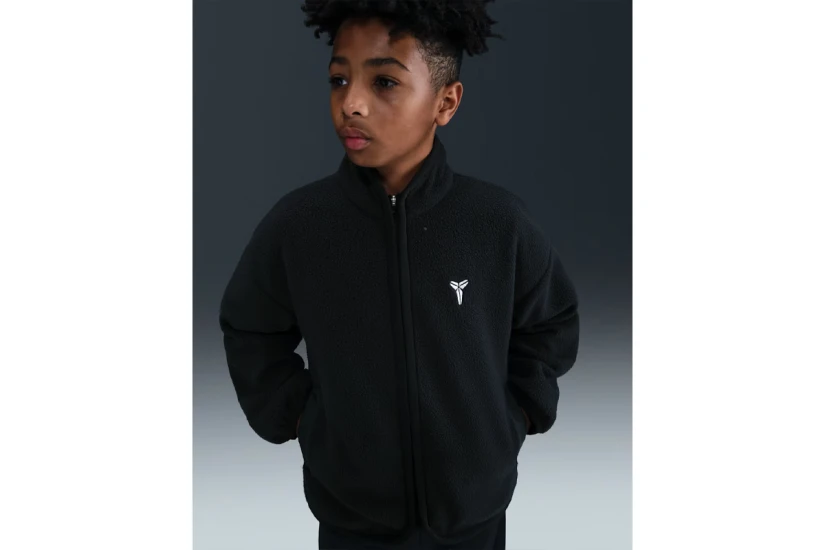Nike Kobe Winterized Παιδική Ζακέτα Fleece Μαύρη