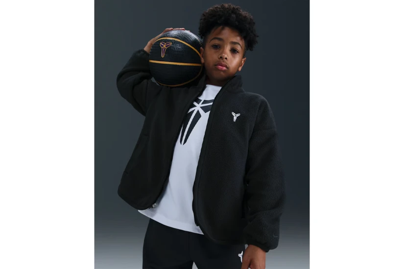 Nike Kobe Winterized Παιδική Ζακέτα Fleece Μαύρη
