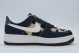 Nike Air Force 1 07 Unisex Sneakers Denim, Μπεζ, Εκρού, Καφέ