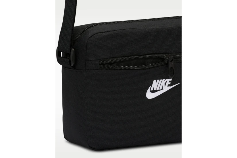 Nike Heritage 2.0 Unisex Τσαντάκι Χιαστί - Ώμου Μαύρο 4L