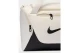 Nike Brasilia Αθλητικός Σάκος Εκρού, Μαύρος 24L