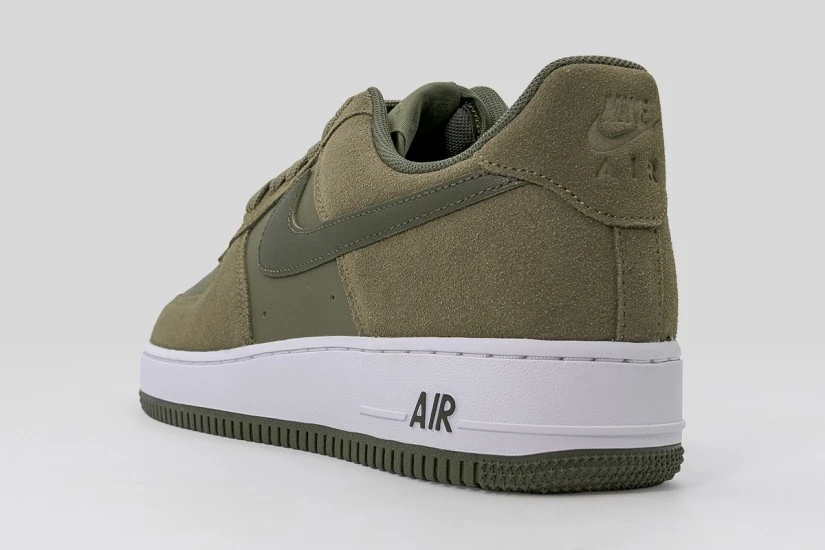 Nike Air Force 1 07 Lv8 Ανδρικά Sneakers Χακί, Λευκά