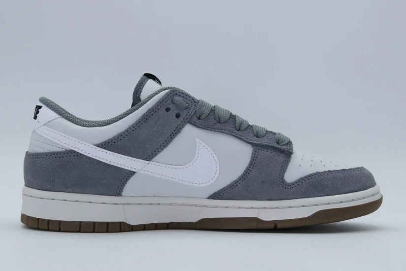 Nike Dunk Low Retro Special Edition Ανδρικά Sneakers Γκρι, Λευκά