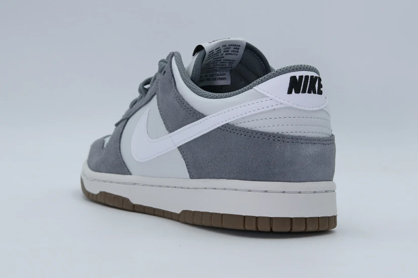 Nike Dunk Low Retro Special Edition Ανδρικά Sneakers Γκρι, Λευκά