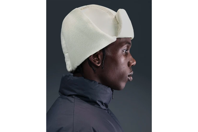 Nike Fly Unstructured Puffer Trapper Σκούφος Earmuff Εκρού