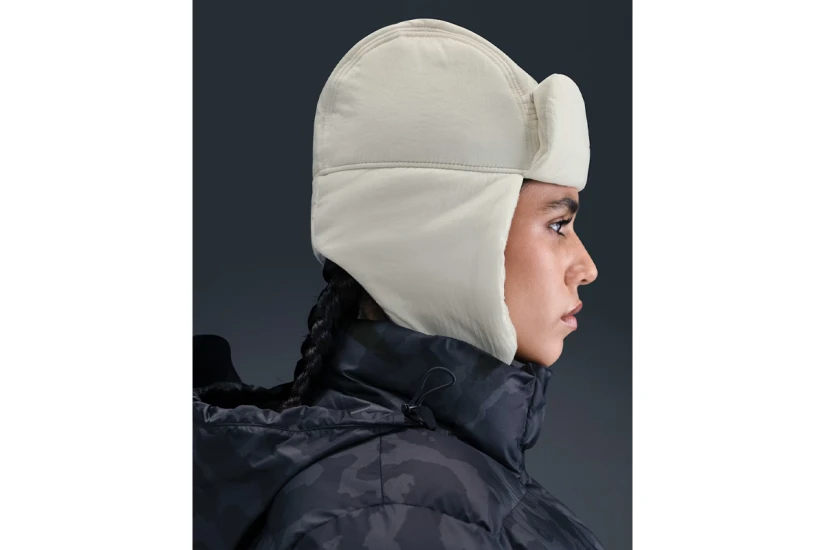 Nike Fly Unstructured Puffer Trapper Σκούφος Earmuff Εκρού