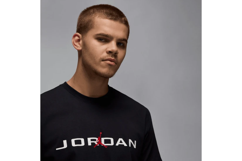 Jordan Air Ανδρικό Κοντομάνικο T-Shirt Μαύρο