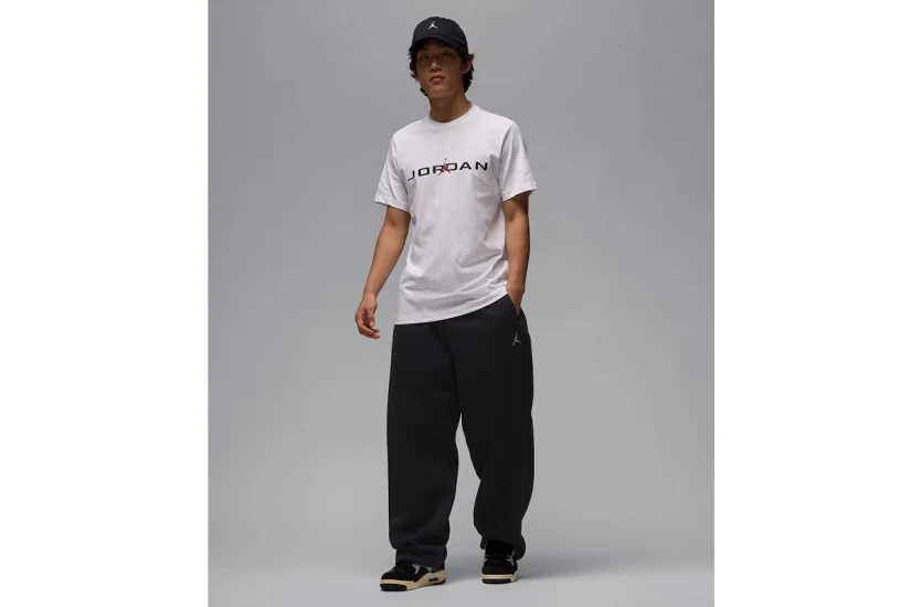 Jordan Air Ανδρικό Κοντομάνικο T-Shirt Λευκό