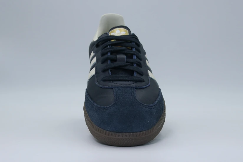 Adidas Originals Samba OG Ανδρικά Sneakers Μπλε Σκούρο, Εκρού, Καφέ