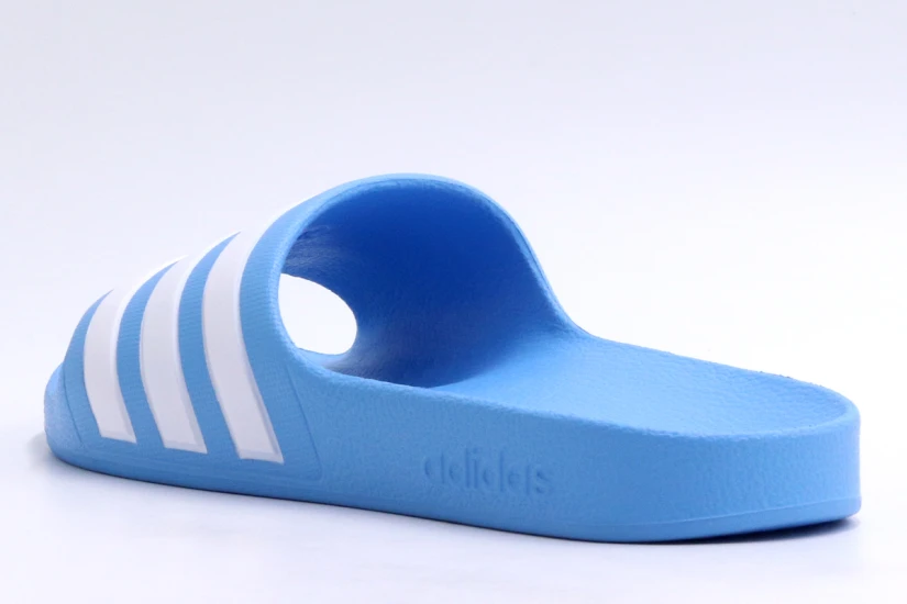 Adidas Originals Adilette Aqua Παντόφλες Γαλάζιες, Λευκές