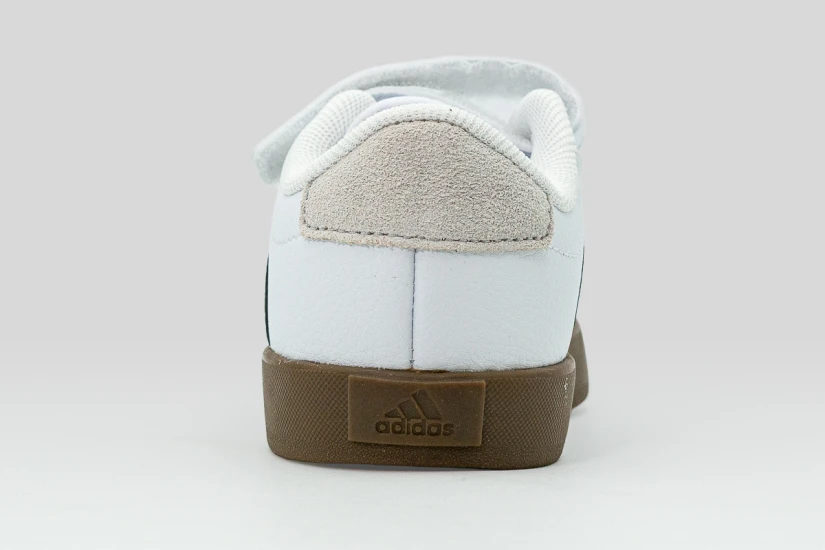 Adidas VL Court 3.0 Βρεφικά Sneakers Λευκά, Μαύρα, Μπεζ, Καφέ