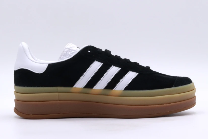Adidas Originals Gazelle Bold Sneakers Μαύρα, Καφέ, Λευκά