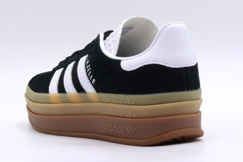 Adidas Originals Gazelle Bold Sneakers Μαύρα, Καφέ, Λευκά