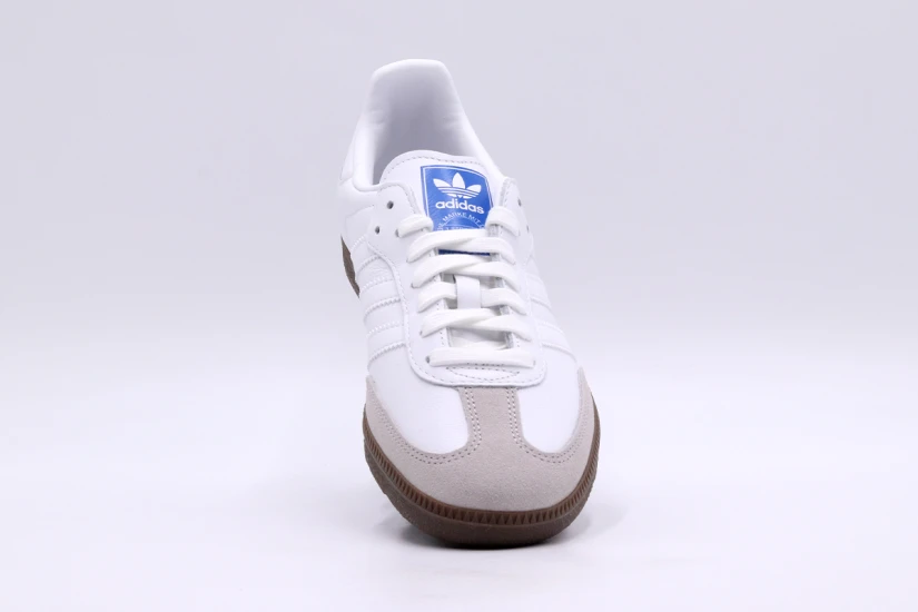 Adidas Originals Samba OG Unisex Sneakers Λευκά, Γκρι, Καφέ