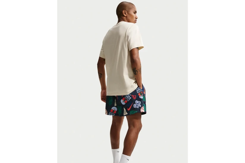 Nike Sportswear Club Woven Flow Ανδρικό Αθλητικό Σορτς Μπλε Σκούρο