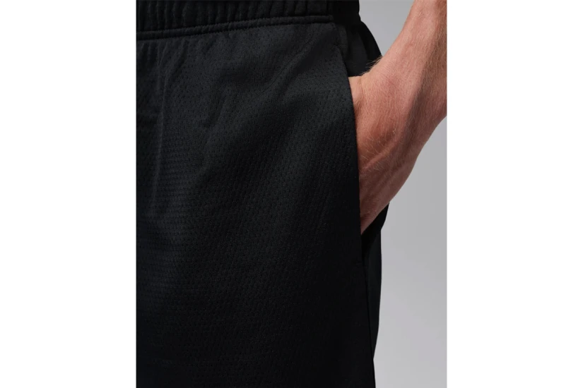 Jordan Dri-FIT Mesh Graphic Ανδρικό Μπασκετικό Σορτς Μαύρο, Λευκό
