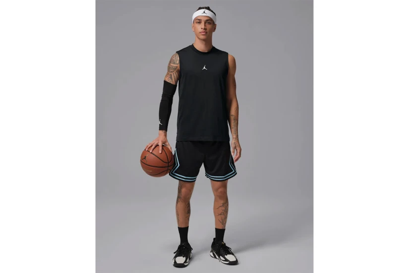Jordan Sport Essentials Dri-FIT Ανδρική Αμάνικη Μπλούζα Μαύρη
