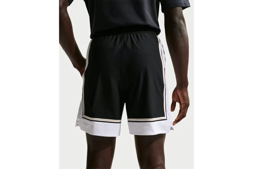 Nike Standard Issue Dri-FIT Ανδρική Μπασκετική Βερμούδα Μαύρη, Λευκή, Ζαχαρί