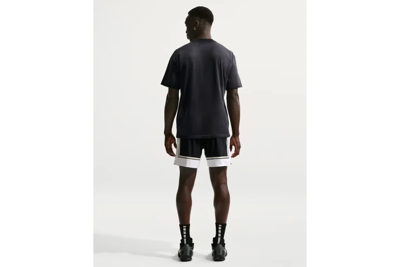 Nike Standard Issue Dri-FIT Ανδρική Μπασκετική Βερμούδα Μαύρη, Λευκή, Ζαχαρί