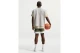 Nike Standard Issue Dri-FIT Ανδρική Μπασκετική Βερμούδα Λαδί, Λευκή, Εκρού