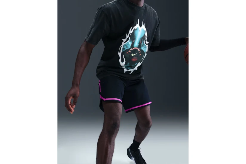 Nike Ανδρική Κοντομάνικη Μπλούζα Μαύρη